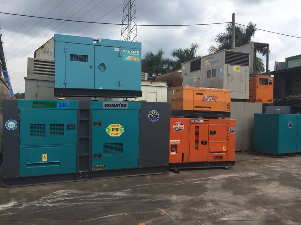 Thanh lý máy phát điện giá cao tại Tiền Giang