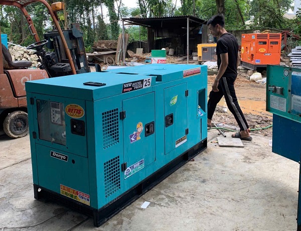 Máy phát điện 25kVA 20kW tại Vĩnh Long