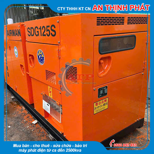 Máy phát điện Airman 125kva 100kw