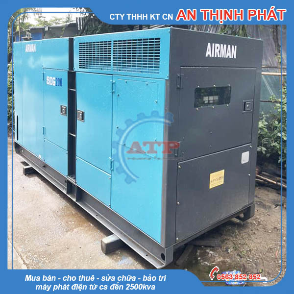 Máy phát điện Airman 200kva 160kw