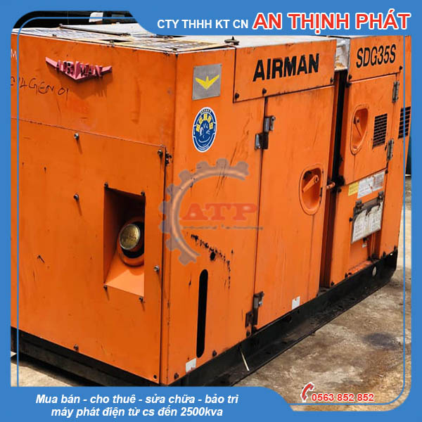 Máy phát điện Airman 35kva 28kw