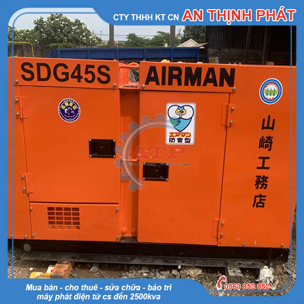 Máy phát điện Airman 45kva 36kw