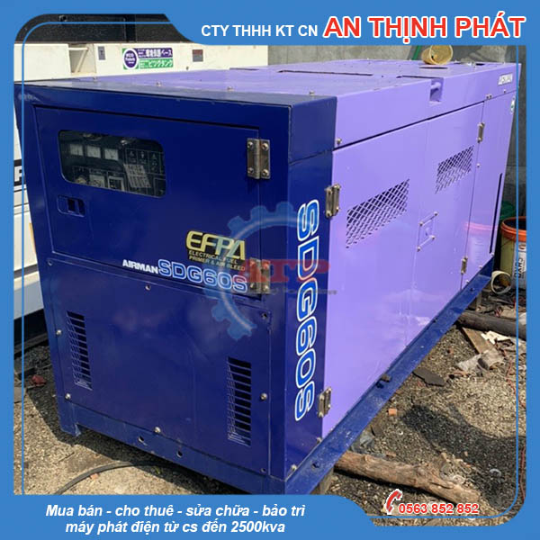 Máy phát điện Airman 60kva 48kw