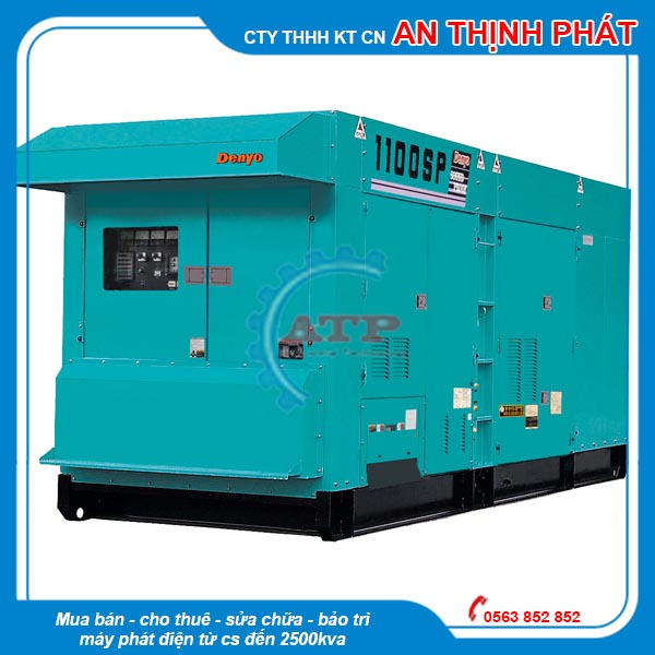 Máy phát điện Denyo 3 pha 1000kva DCA-1100SPK