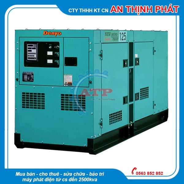 Máy phát điện Denyo 3 pha 100kva DCA-125SPK