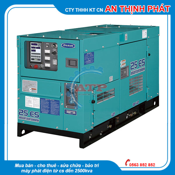 Máy phát điện Denyo 3 pha 20kva DCA-25ESI