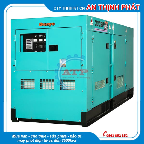 Máy phát điện Denyo 3 pha 270kva DCA-300SPK
