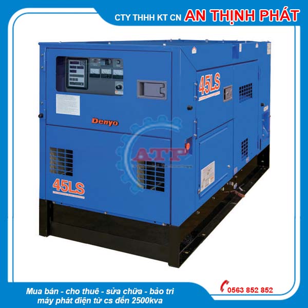 Máy phát điện Denyo 3 pha 37kva DCA-45LSK