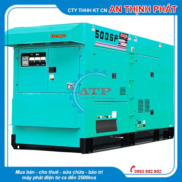 Máy phát điện Denyo 3 pha 450kva DCA-500ESK