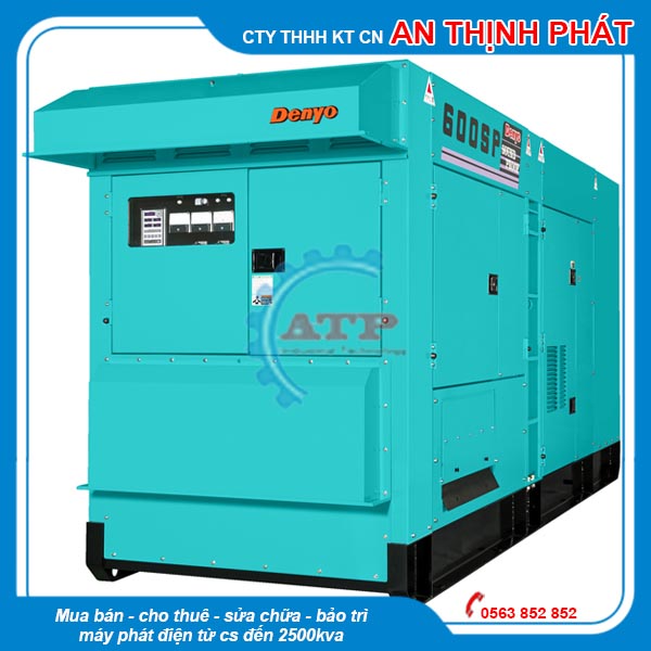 Máy phát điện Denyo 3 pha 550kva DCA-600SPK
