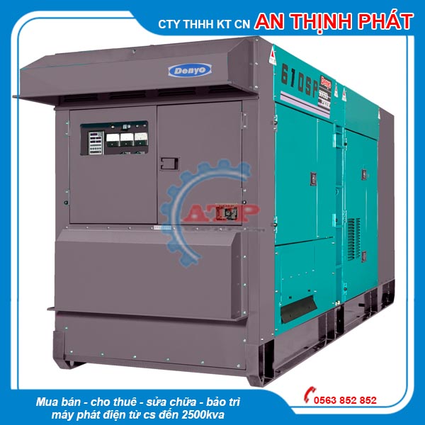 Máy phát điện Denyo 3 pha 554kva DCA-610SPM