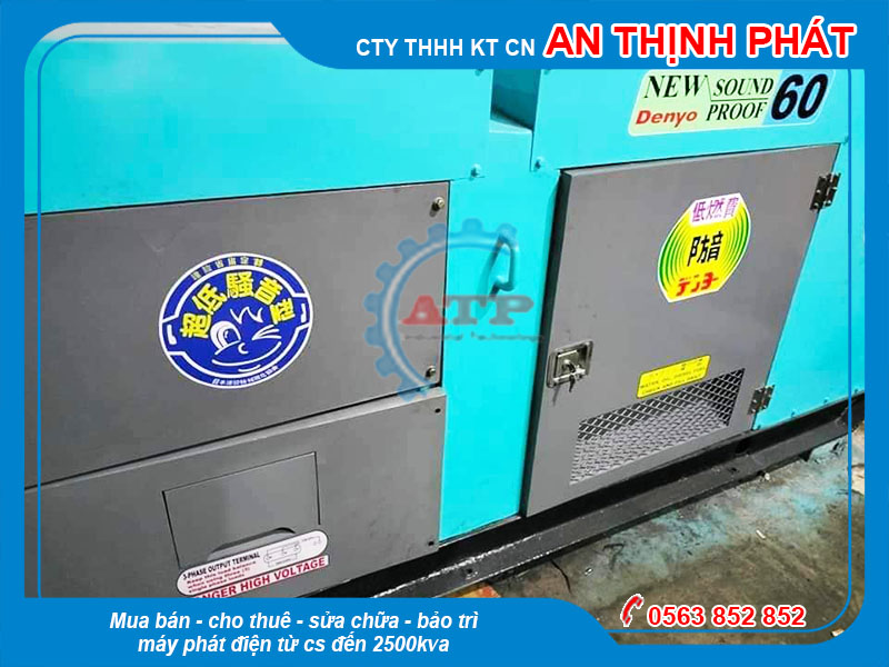 Máy phát điện Denyo Cũ