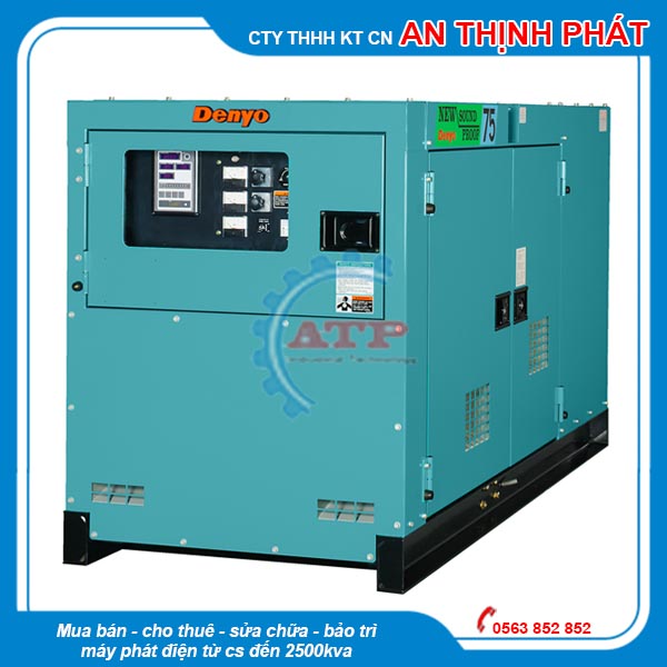 Máy phát điện Denyo 3 pha 65kva DCA-75SPI