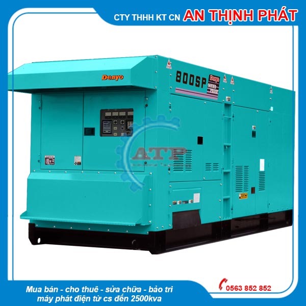 Máy phát điện Denyo 3 pha 700kva DCA-800SPK