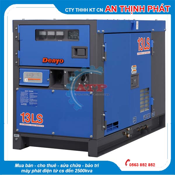 Máy phát điện Denyo 3 pha 10kva DCA 13LSK