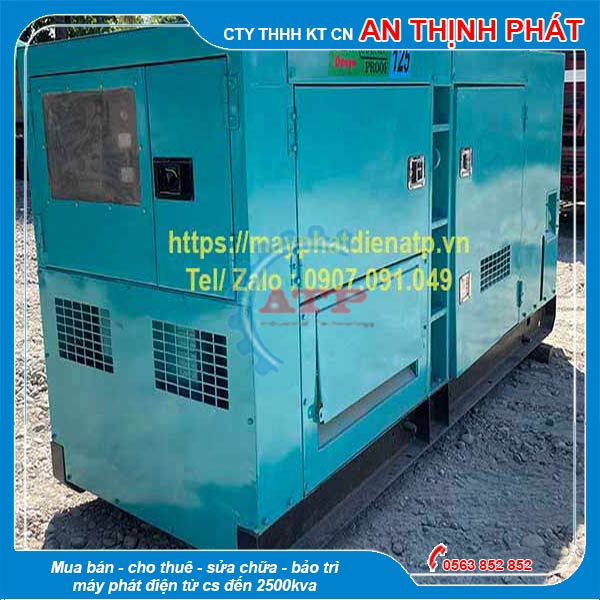 Máy Phát Điện Denyo 125kVA 100kw cũ