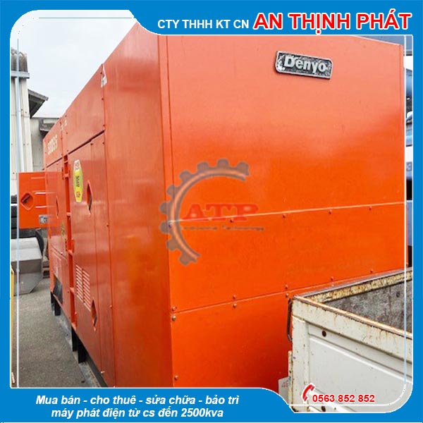 Máy Phát Điện Denyo 450kva 360kw cũ
