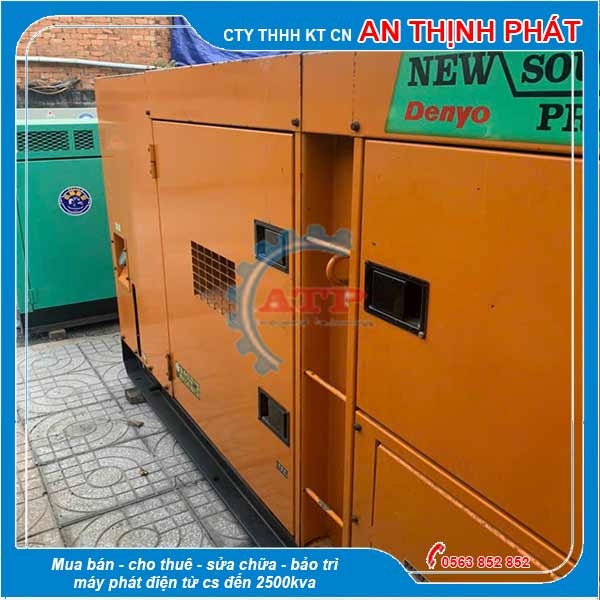 Máy Phát điện Denyo 175kVA  140kw cũ