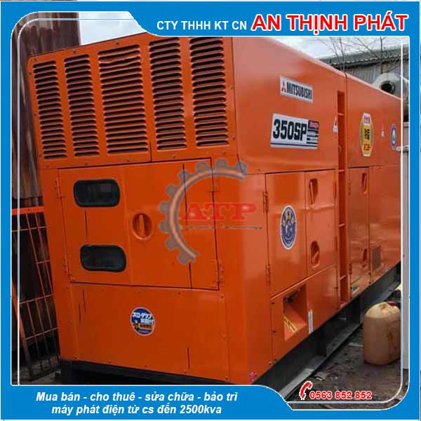 Máy Phát Điện denyo 350kVA  280kw cũ