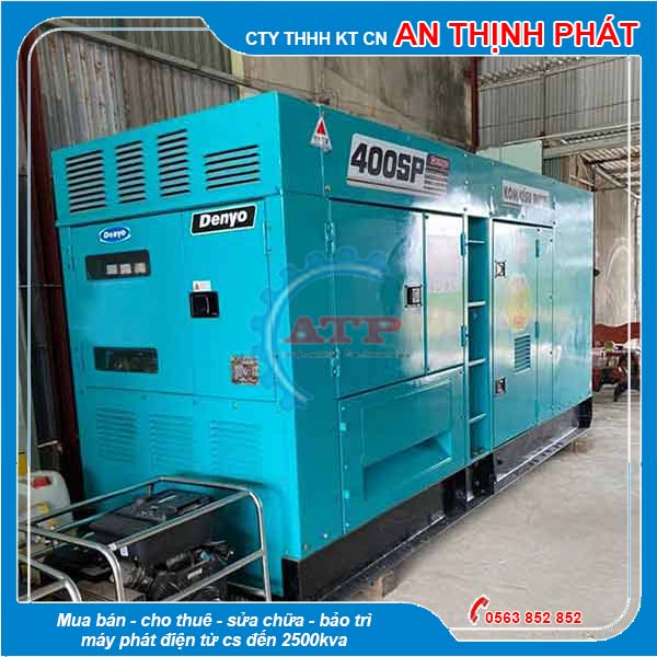 Máy Phát Điện Denyo 400kVA 320kw cũ