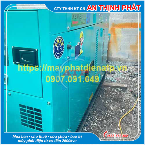 Máy Phát Điện Denyo 50kVA 40kw cũ