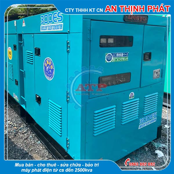 Máy Phát Điện Denyo 300kVA 240kw cũ