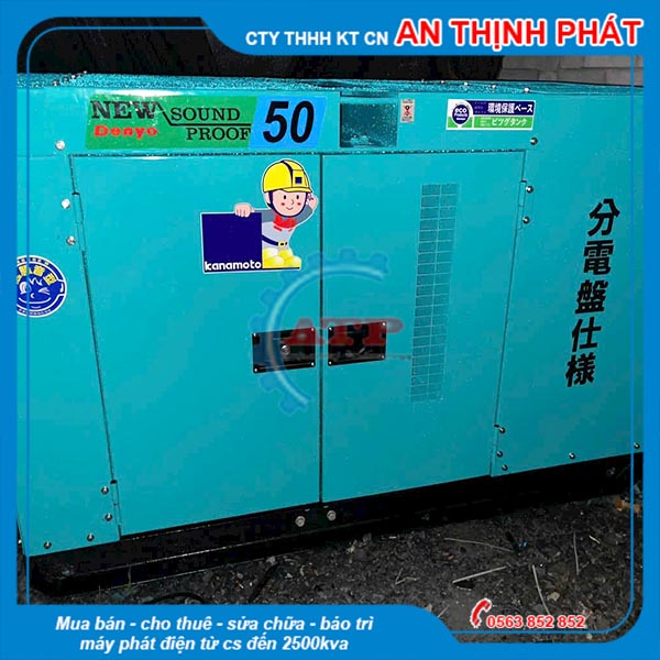 Máy Phát Điện Hino 50kva 40kw cũ