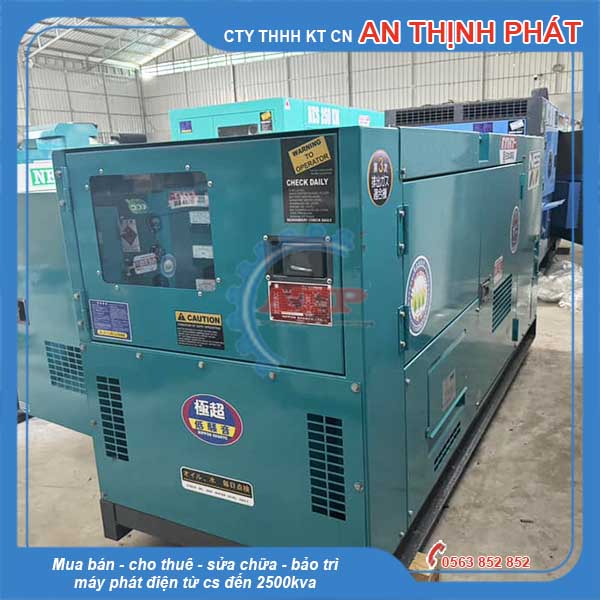 Máy phát điện Isuzu cũ 100kVA 
