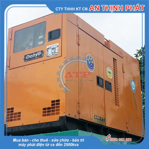 Máy phát điện Isuzu cũ 50kVA 