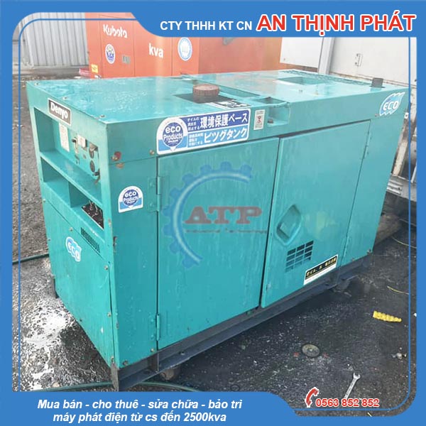 Máy phát điện Isuzu cũ 15kVA 12kw