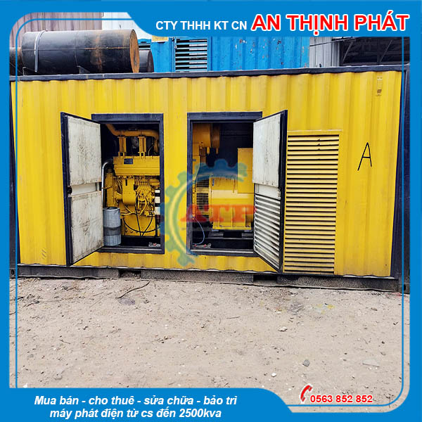 Máy Phát Điện Komatsu 1000kVA 800kw cũ