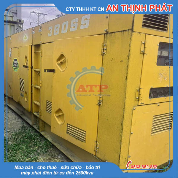 Máy Phát Điện Komatsu 380kVA 304kw cũ