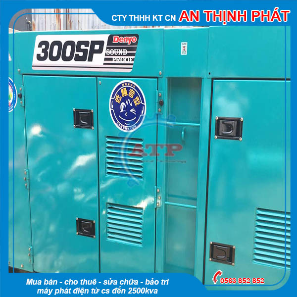 Máy Phát Điện Komatsu 300kVA 240kw cũ