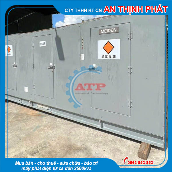 Máy Phát Điện Komatsu 500kVA 400kw cũ