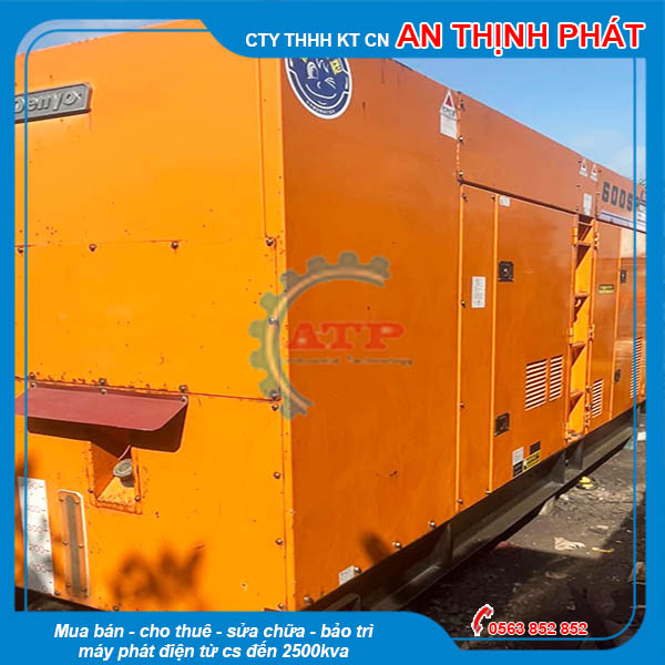 Máy Phát Điện Komatsu 600kVA 480kw cũ