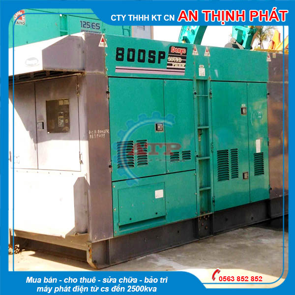 Máy Phát Điện Komatsu 800kVA 640kw cũ