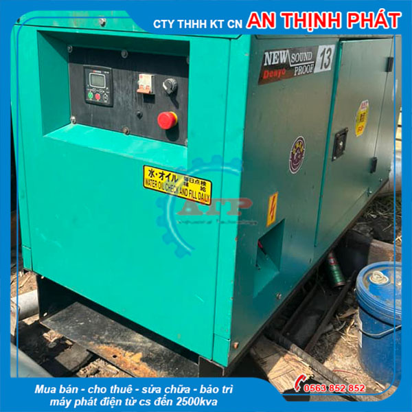 Máy Phát Điện Kubota 10kVA 8kw cũ