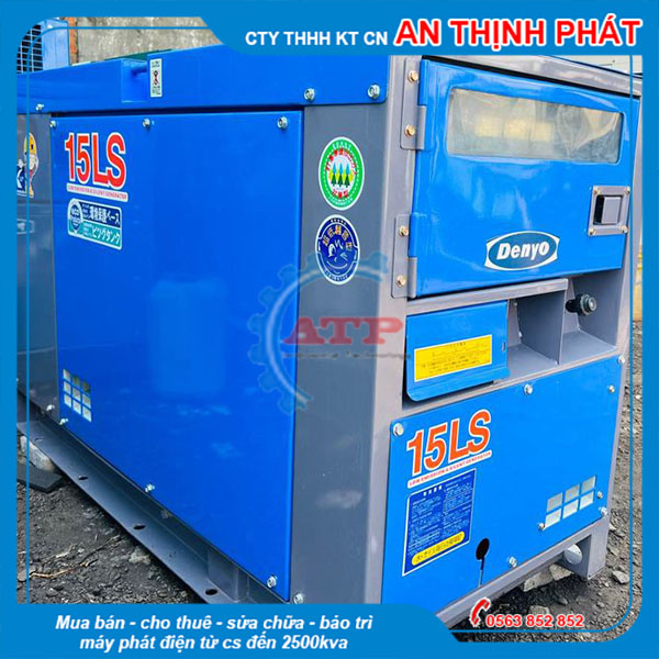 Máy Phát Điện Kubota 15kVA 10kw cũ