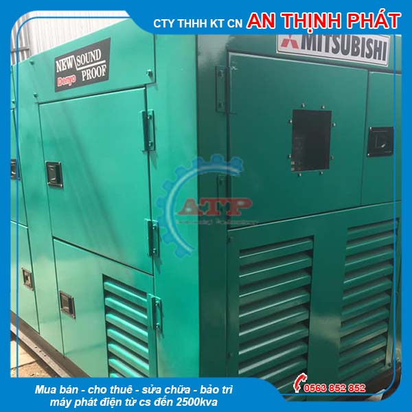 Máy phát điện Mitsubishi 175kVA 140kW cũ