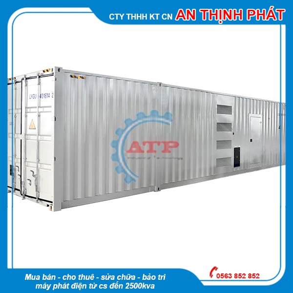 Máy phát điện Mitsubishi 2000kVA 1600kW cũ