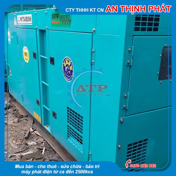 Máy phát điện Mitsubishi 200kVA 160kW cũ