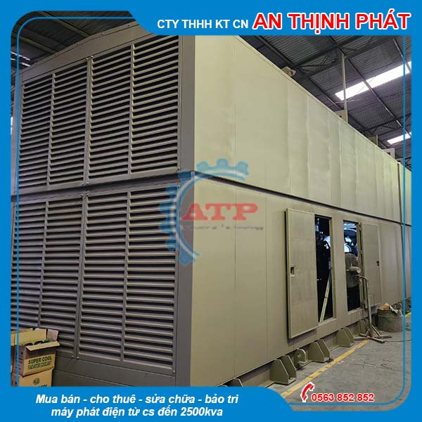 Máy phát điện Mitsubishi 2500kVA 2000kW cũ