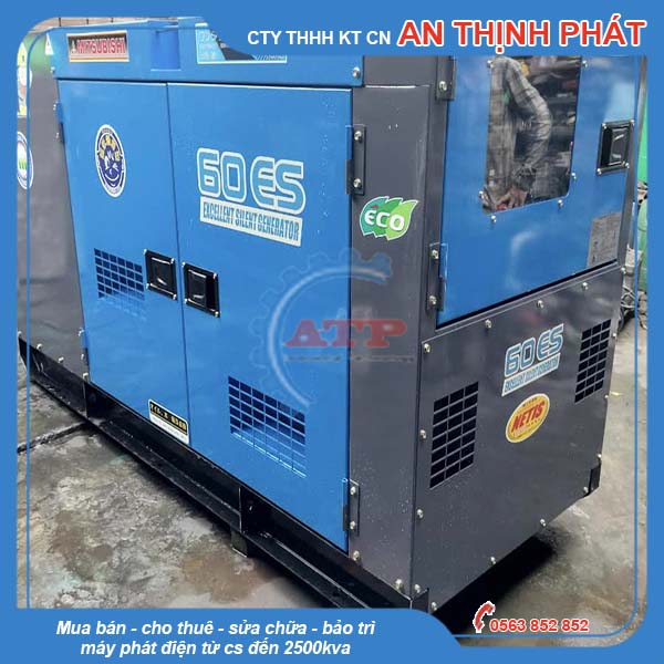 Máy phát điện Mitsubishi 60kVA 48kW cũ