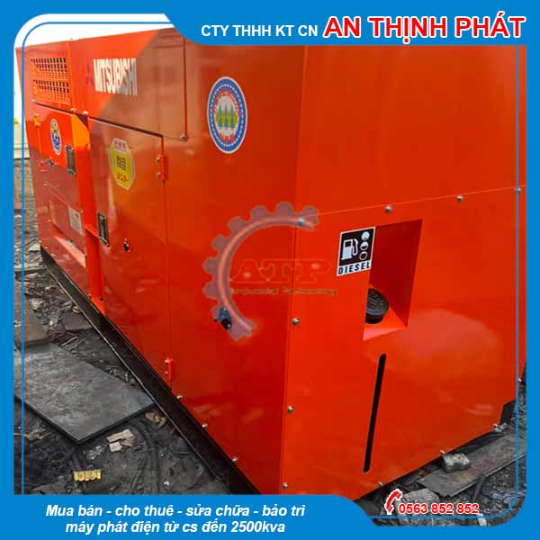 Máy phát điện Mitsubishi 80kVA 64kW cũ