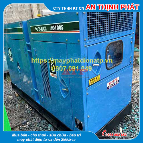 Máy phát điện Yanmar 100kva 80kw