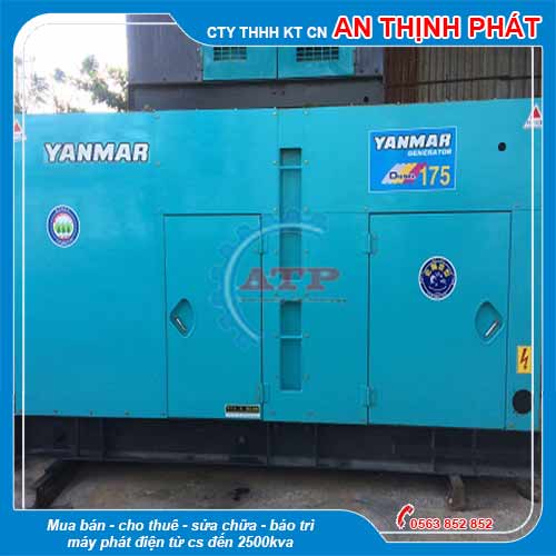 Máy phát điện Yanmar 175kva 140kw