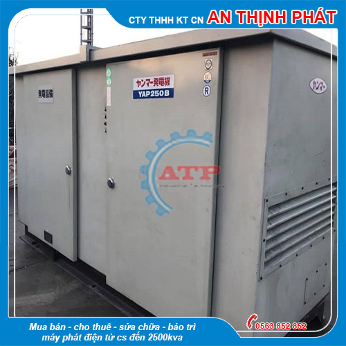 Máy phát điện Yanmar 250kva 200kw