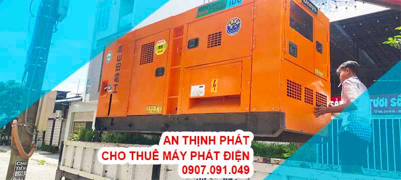 Cho thuê máy phát điện Denyo công suất 100kva