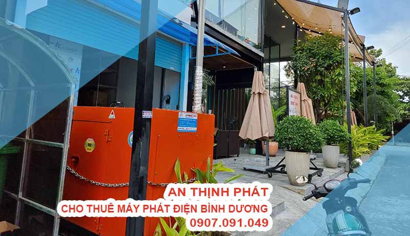 Cho thuê máy phát điện tại Bình Dương giá rẻ