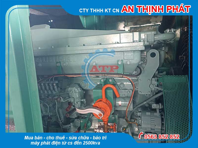 Động cơ Máy phát điện Denyo 500kva 400kw giá rẻ